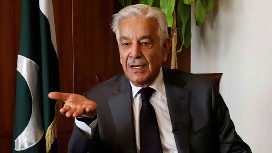 Khawaja Asif pays tribute to Pakistanis and Kashmiris for their sacrifices for Kashmir cause