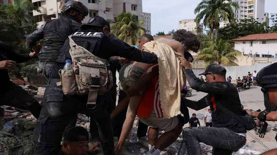 Venezuela races to rescue hundreds trapped in rubble after major twin earthquakes