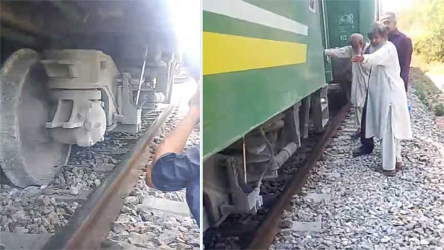 Bogie of Awam Express derails near Gujrat