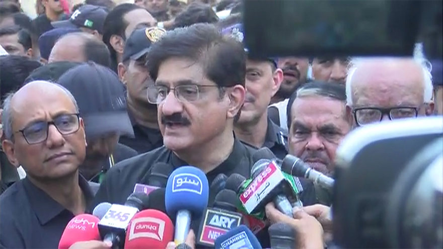 CM Sindh expresses satisfaction over peaceful observance of Ashura