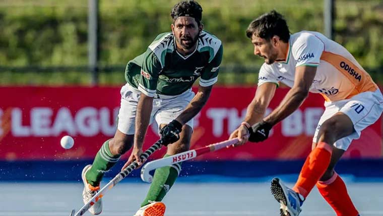 پرو ہاکی لیگ: بھارت نے پاکستان کو 1-7 سے شکست دے دی