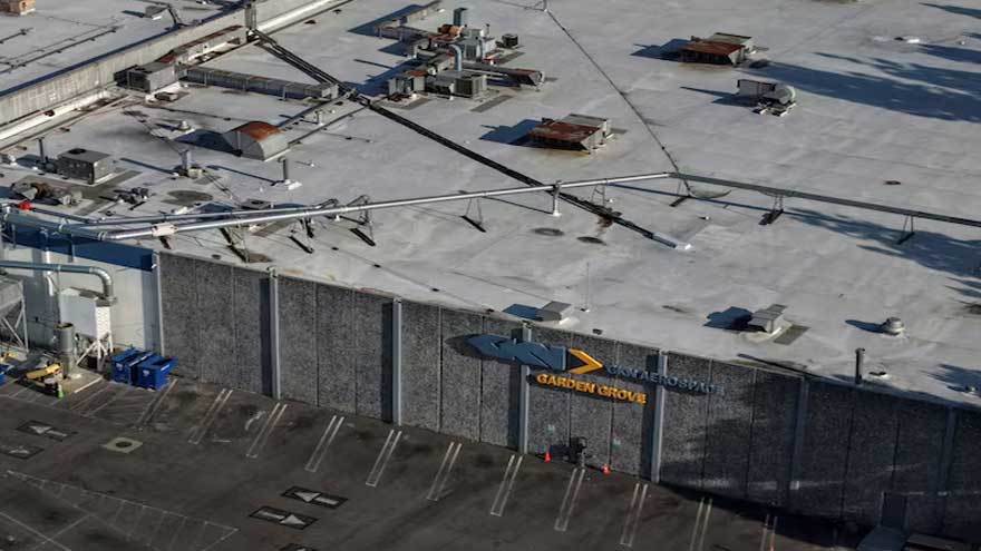 GKN aerospace factory in California prepares to restart after chemical tank scare