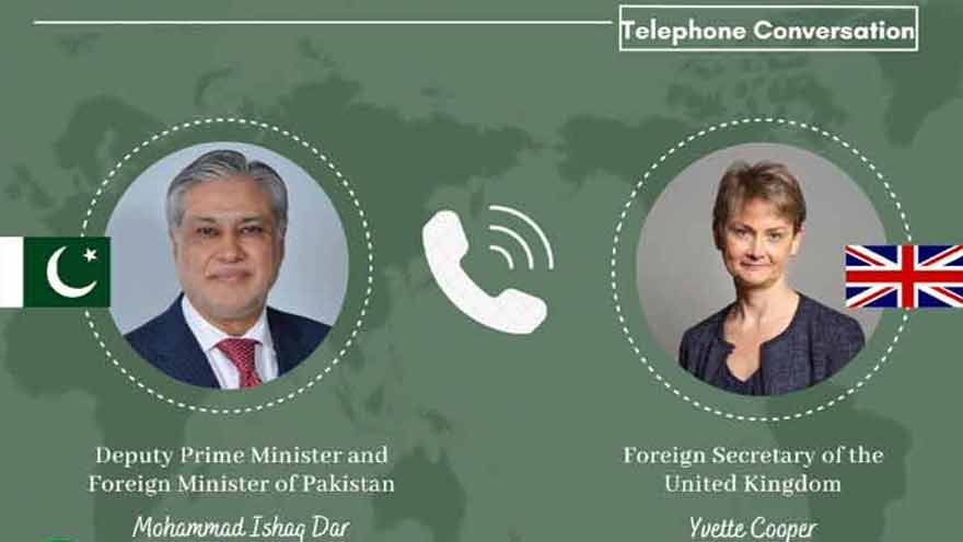 UK appreciates Pakistan's role in regional peace