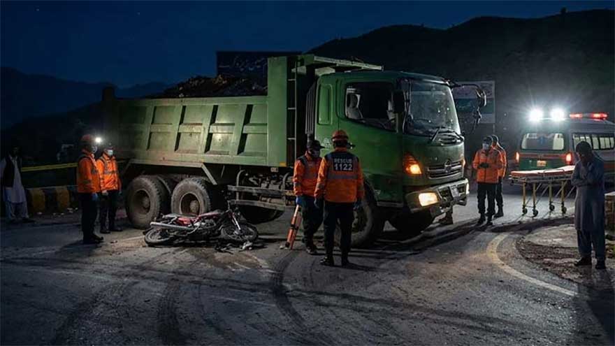 Motorcyclist killed in Khanpur accident