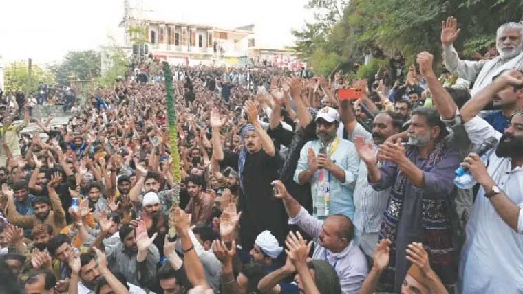 کالعدم جوائنٹ ایکشن کمیٹی کے مرکزی اراکین فیصل گیلانی اور خواجہ انیس کا لاتعلقی کا اعلان