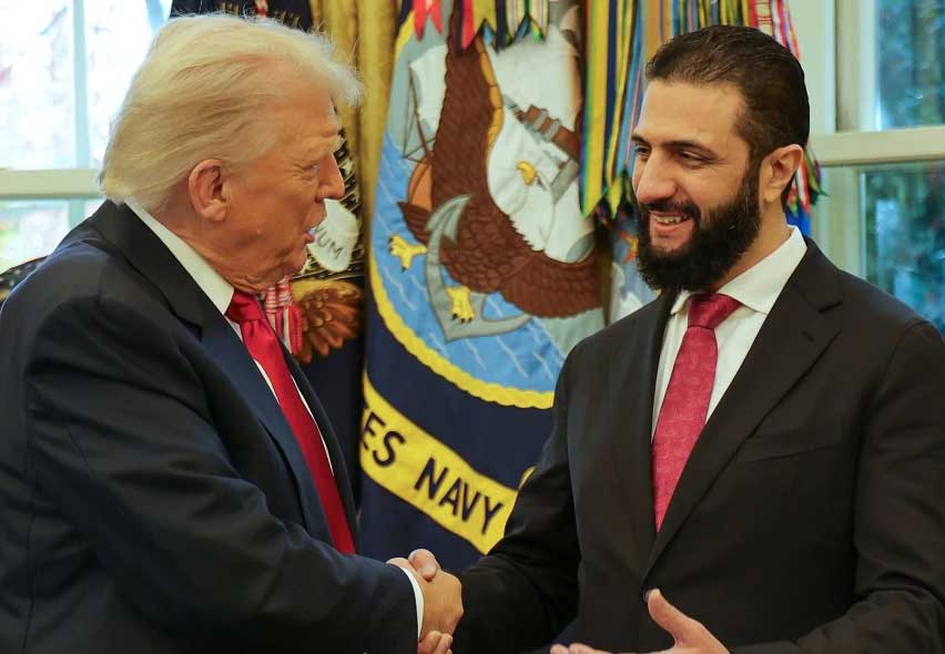 Trump presses Syria to take on Hezbollah, raising alarm in Lebanon and Israel