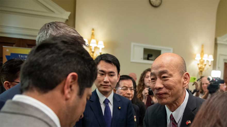US Congress welcomes Taiwan's parliamentary leader to Washington, affirms support for the island