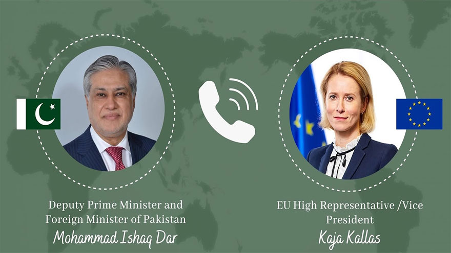 EU HRVP appreciates Pakistan's efforts culminating in signing of Islamabad MoU