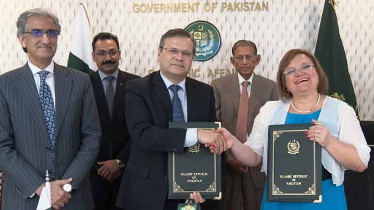 پاکستان اور اٹلی کے درمیان 20 ملین یورو کے رعایتی قرضے کا معاہدہ