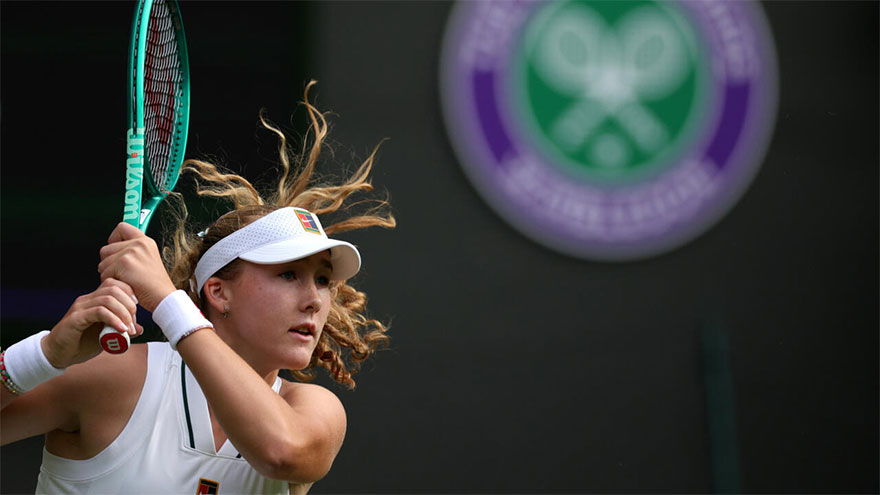 French Open champ Andreeva sails into Wimbledon second round
