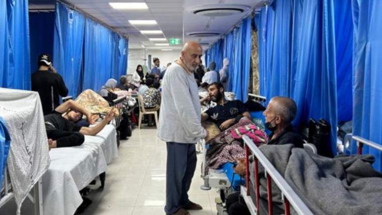 غزہ: خان یونس کے ناصر ہسپتال میں طبی سامان کی شدید قلت، مریضوں کو شدید مشکلات
