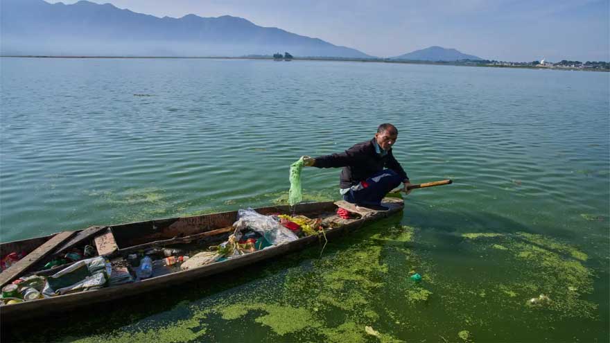 Warming climate, pollution and unplanned growth push Kashmir's lakes toward disappearance