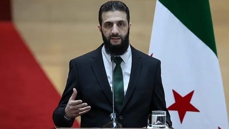 اسرائیلی حملے شام کی خودمختاری کی کھلی خلاف ورزی ہیں: شامی صدر احمد الشرع