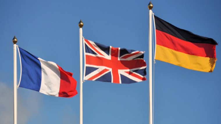 جرمنی، فرانس اور برطانیہ کی ایران پر حملوں میں حصہ نہ لینے کی تصدیق