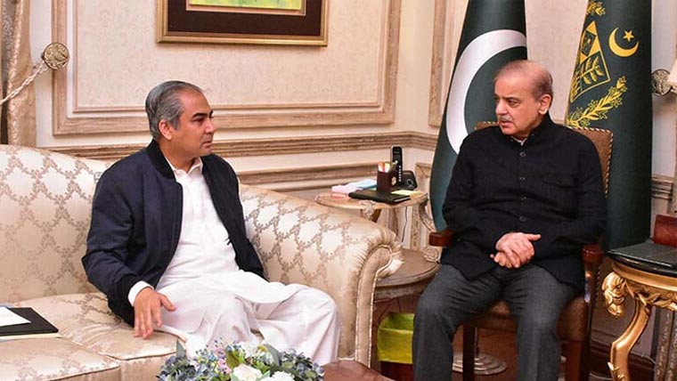 وزیراعظم سے محسن نقوی کی ملاقات، چار ملکی وزرائے داخلہ اجلاس پر بریفنگ دی