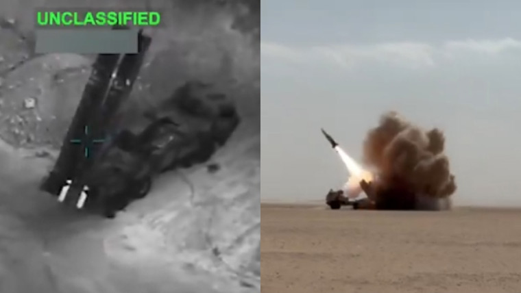 امریکی سینٹ کام نے ایران پر حملوں کی ویڈیو جاری کردی