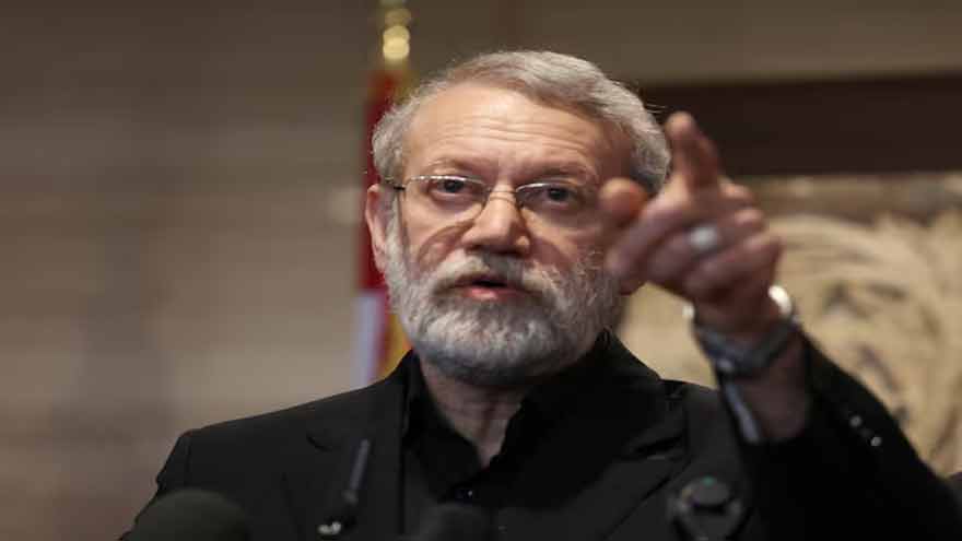 In Khamenei's absence, pragmatist Larijani emerges as power broker in Iran