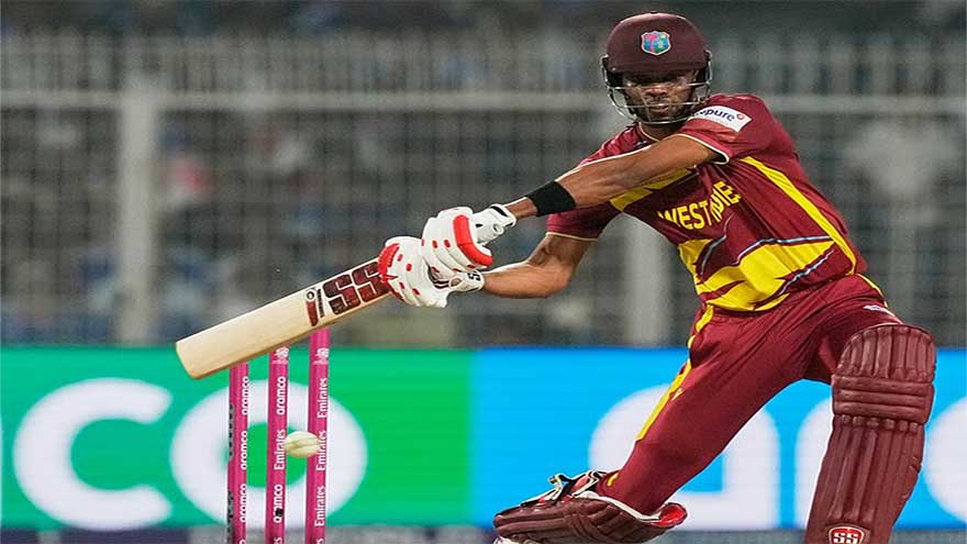 West Indies set 196-run target for India in T20 World Cup Super 8 clash