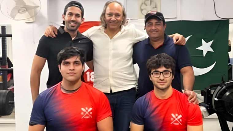 عالمی انڈور روئنگ ریگاٹا میں پاکستان نے برانز میڈل جیت لیا