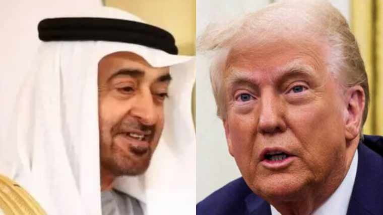 امریکی صدر کا امارات کے ہم منصب سے رابطہ، ایران کے حملوں بارے تبادلہ خیال