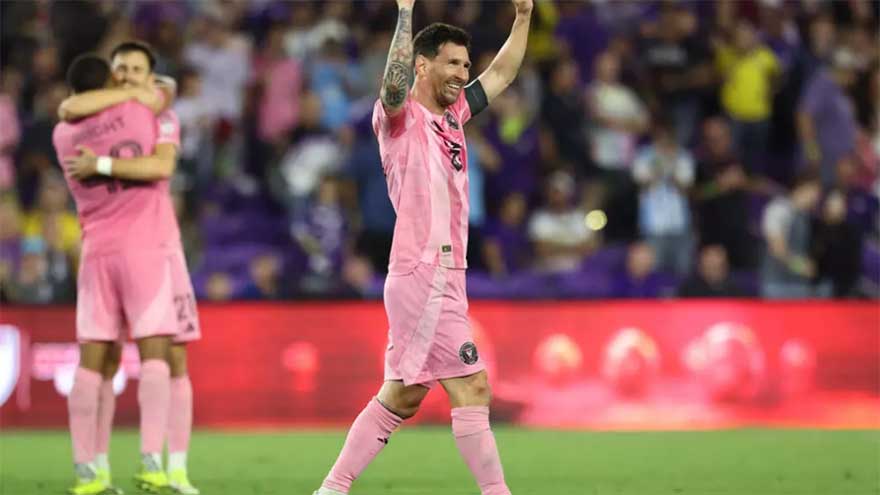 Messi bags double as Miami battle back to down Orlando