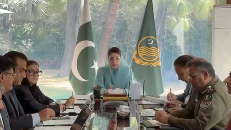 مریم نواز کا پنجاب میں سرویلنس بڑھانے اور کومبنگ آپریشن جاری رکھنے کا حکم