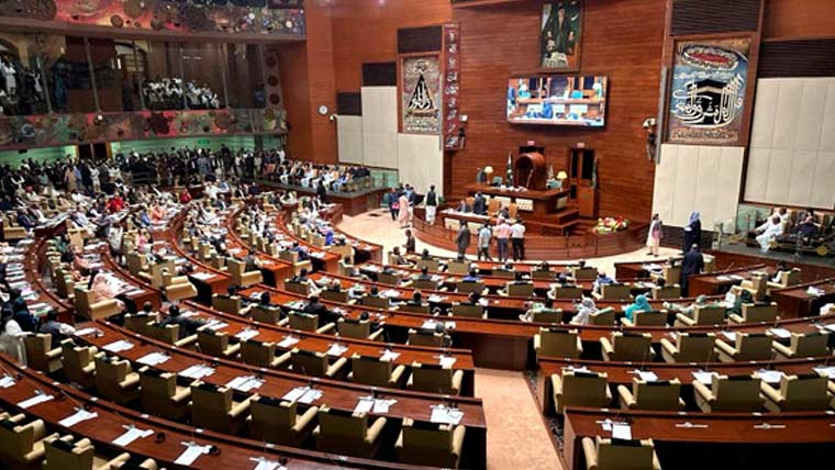 سندھ اسمبلی: ایران پر امریکی و اسرائیلی حملوں کے خلاف قرارداد جمع