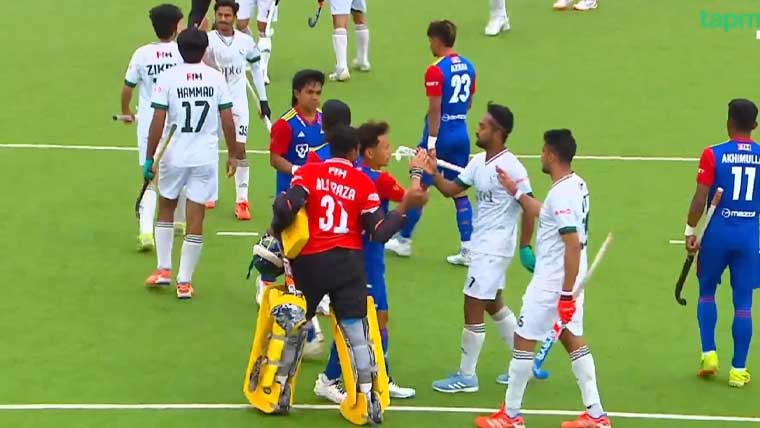 ہاکی ورلڈ کپ کوالیفائر: پاکستان نے ملائیشیا کو ہرا کر سیمی فائنل کیلئے کوالیفائی کرلیا