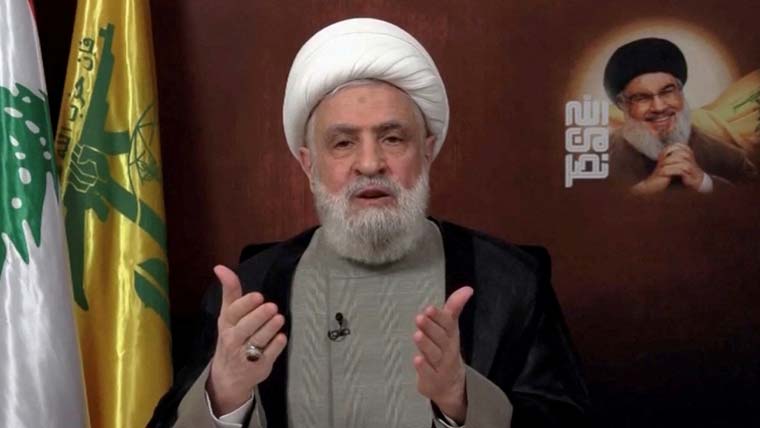 اسرائیل کی لبنان میں بمباری، حزب اللہ کے سربراہ نعیم قاسم کی شہادت کا دعویٰ