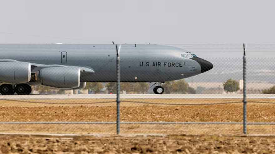 US aircraft leave Spain after government says bases cannot be used for Iran attacks