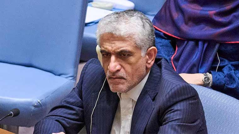 ایران کبھی سرنڈر نہیں کرے گا، اقوام متحدہ میں ایرانی مندوب کا دو ٹوک پیغام
