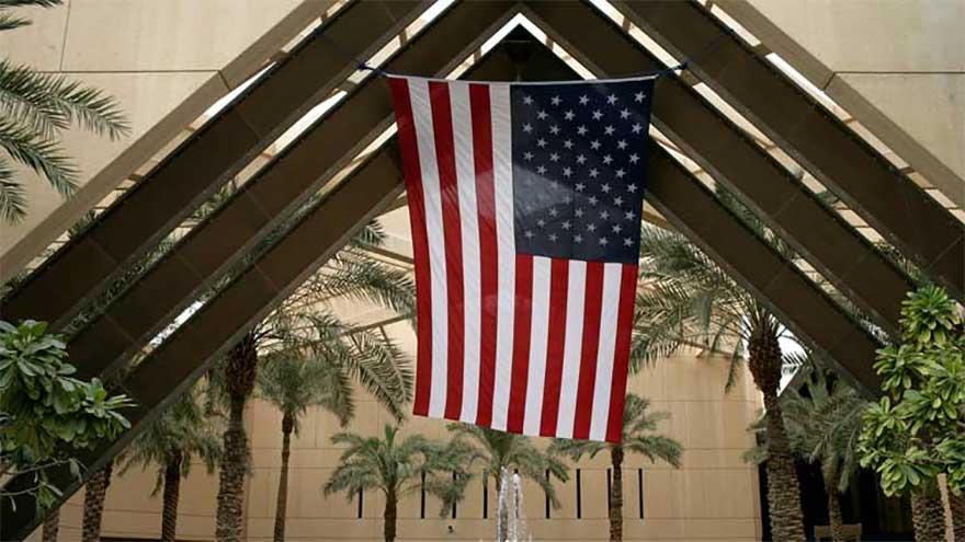 US embassy in Riyadh hit by drones: Saudi defence ministry