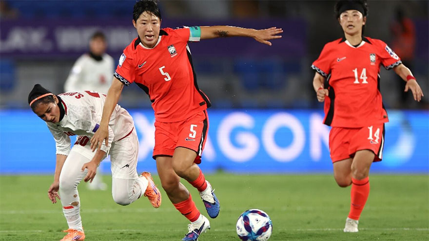 South Korea outclass Iran in Asian Women's Cup opener