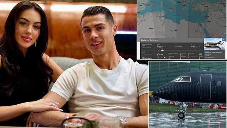 ایرانی حملے: سٹار فٹبالر رونالڈو ریاض سے میڈرڈ روانہ ہوگئے