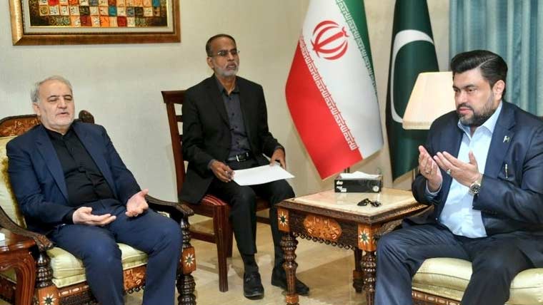 گورنر سندھ کی ایرانی، قطری اور بحرین کے سفراء سے علیحدہ علیحدہ ملاقاتیں