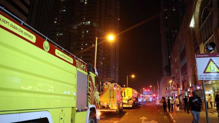 ایران کا دبئی میں امریکی قونصل خانے پر ڈرون حملہ، آگ بھڑک اٹھی