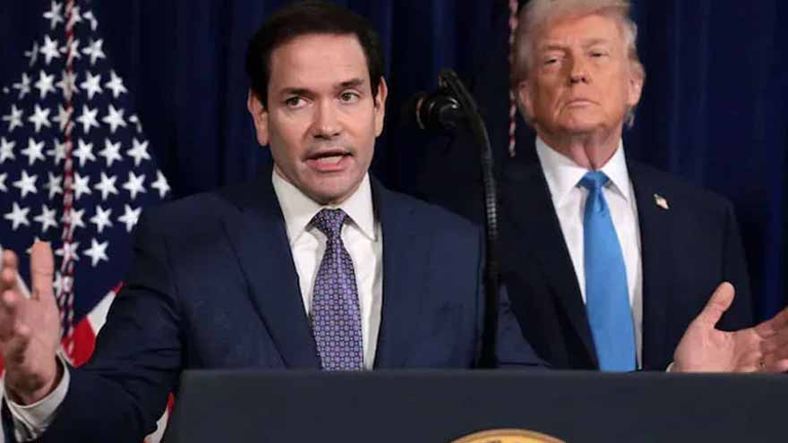 Trump, Rubio offer conflicting reasons for US entry into Iran war