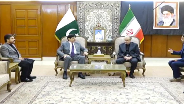 وزیراعلیٰ سندھ کی ایرانی قونصل خانے آمد، ایرانی قیادت کی شہادت پر اظہارِ تعزیت