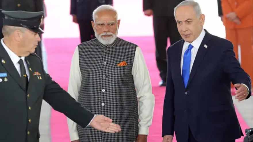 Global, domestic criticism mounts over Modi's Israel visit amid Iran tensions