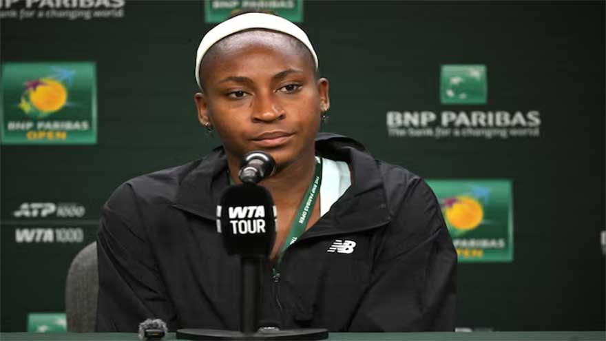 Coco Gauff worried about civilian loss of life in Middle East