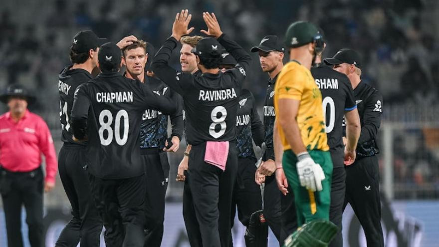 T20 World Cup: New Zealand set 170-run chase after restricting South Africa to 169 in semi-final