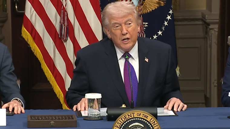 قتلِ عام کو روکا، حملہ نہ کرتے تو جلد ایران کے پاس ایٹم بم ہوتا: امریکی صدر