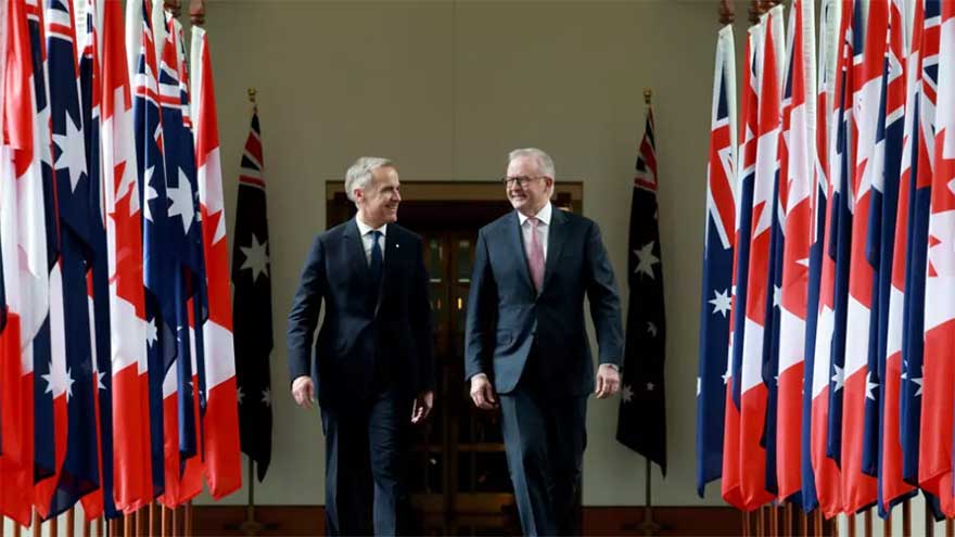 Canada PM Carney says can't rule out military participation in Iran war