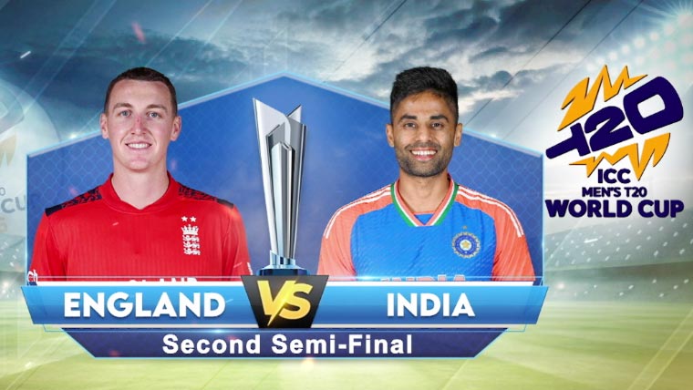 ٹی ٹوئنٹی ورلڈکپ: بھارت اور انگلینڈ مسلسل تیسرے سیمی فائنل میں مدمقابل