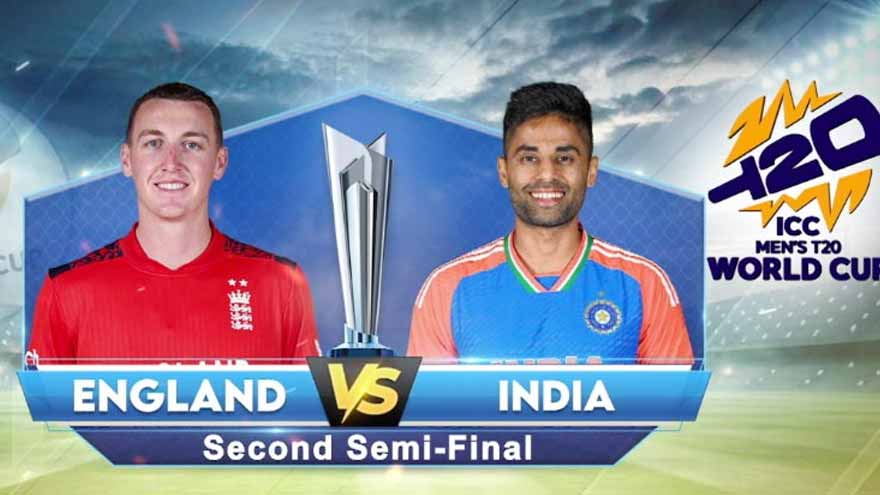India, England clash in T20 World Cup semi-final today
