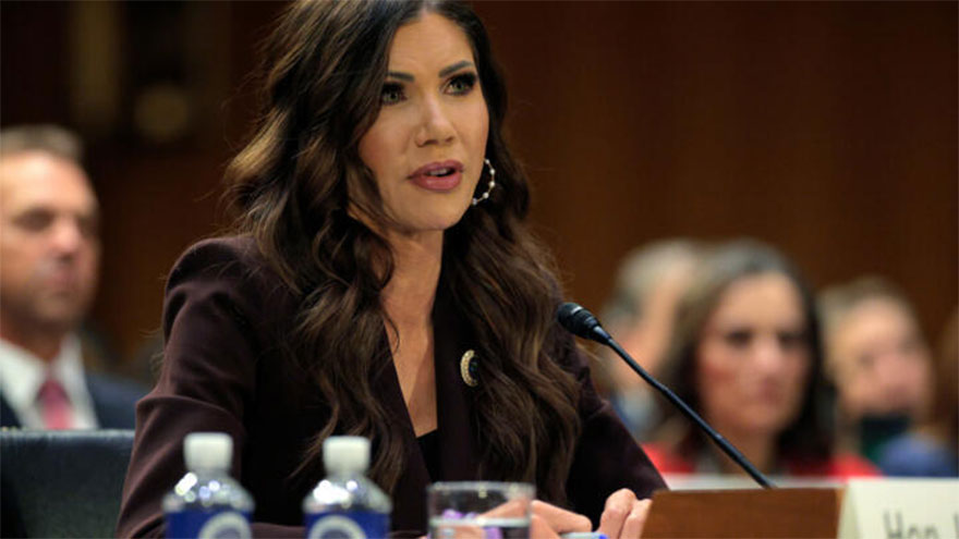 Trump fires homeland security chief Kristi Noem