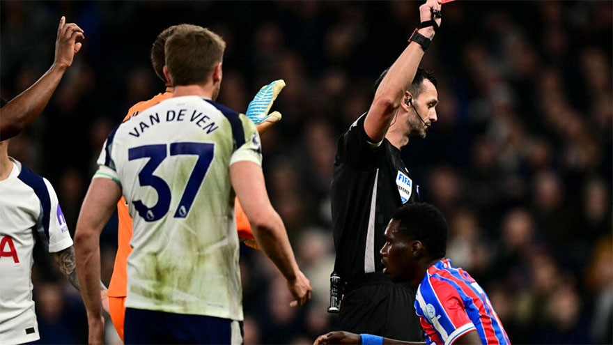 Spurs slip deeper into relegation trouble after loss to Palace