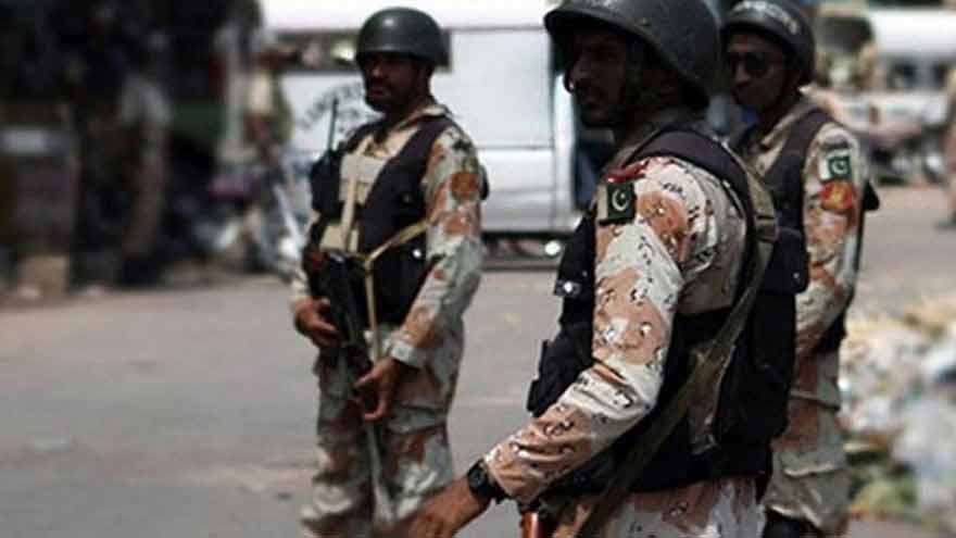 Rangers arrest four suspects involved in street crime in Karachi 