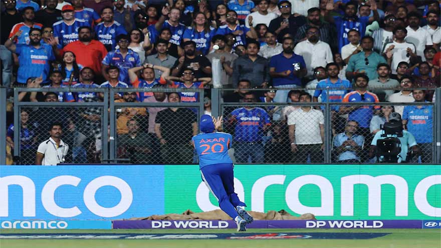 Axar's semi-final masterclass helps India move past fielding woes