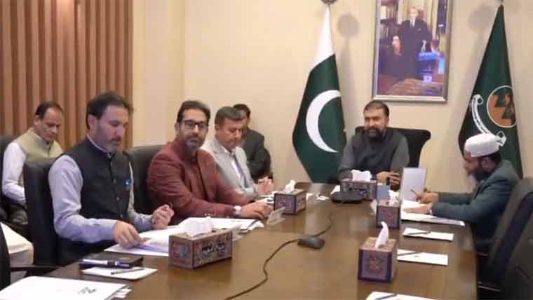 وزیراعلیٰ بلوچستان کے زیر صدارت اجلاس، گوادر ڈویلپمنٹ اتھارٹی کے بجٹ کی منظوری